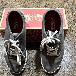 Vans grey size 11